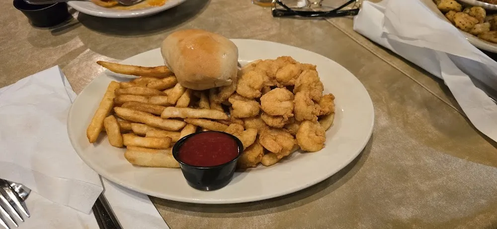 Shrimp Seafood Plate